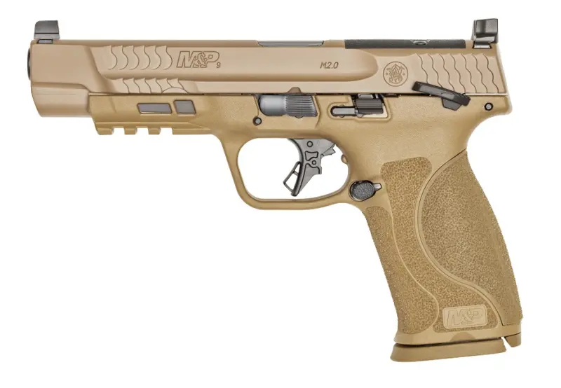 SMITH AND WESSON M M2.0 9MM FDE 17+1 5" OR