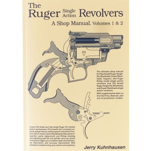 Heritage Gun Books Volume I & II Ruger Single Action Revolver Shop Manual
