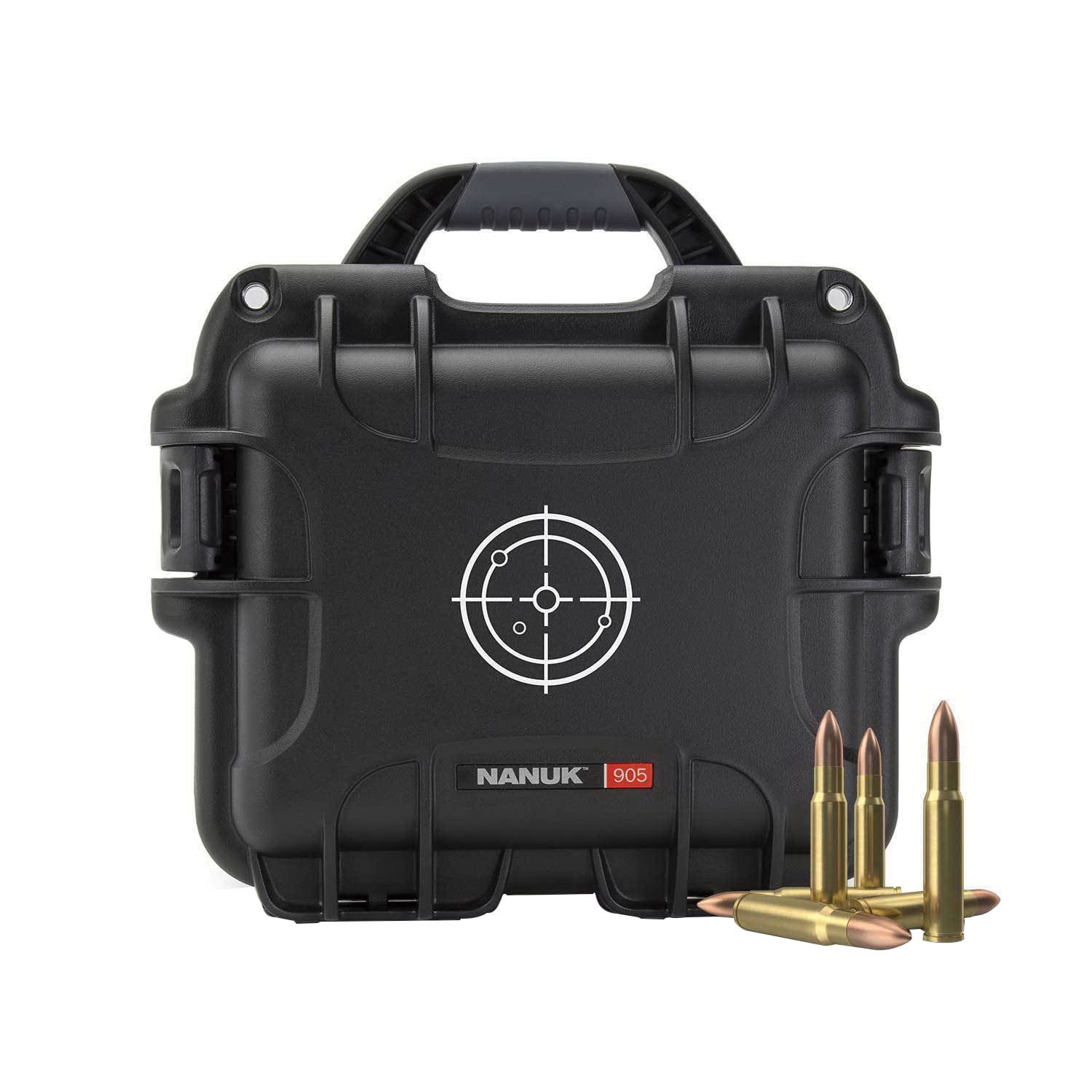 Nanuk 905 .223 Remington NK-7 Resin Waterproof Ammo Case, Black - 905AMMO1