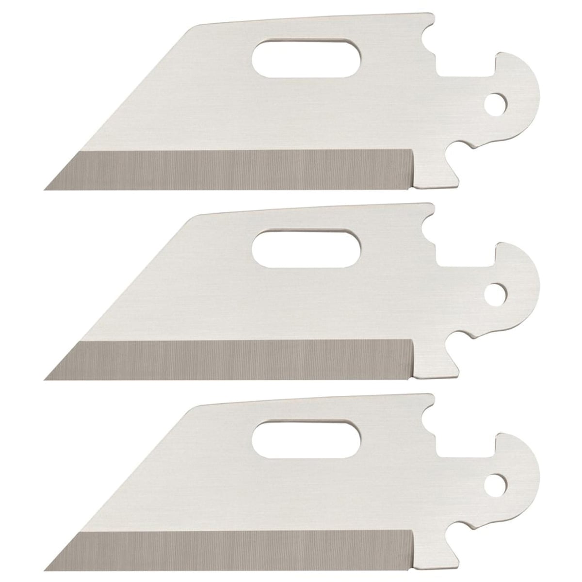 Cold Steel Click-N-Cut Utility Replacement Blade, Plain Edge