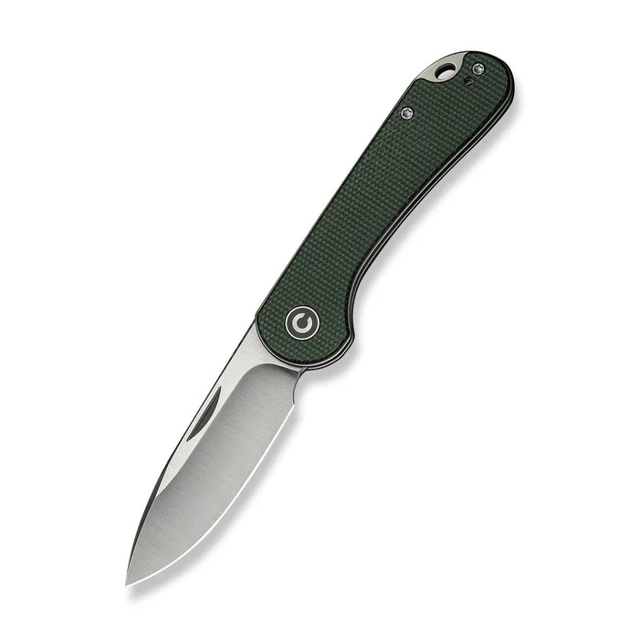 CIVIVI Elementum Drop Point Slip Joint Knife, Green - C18062AJ-2