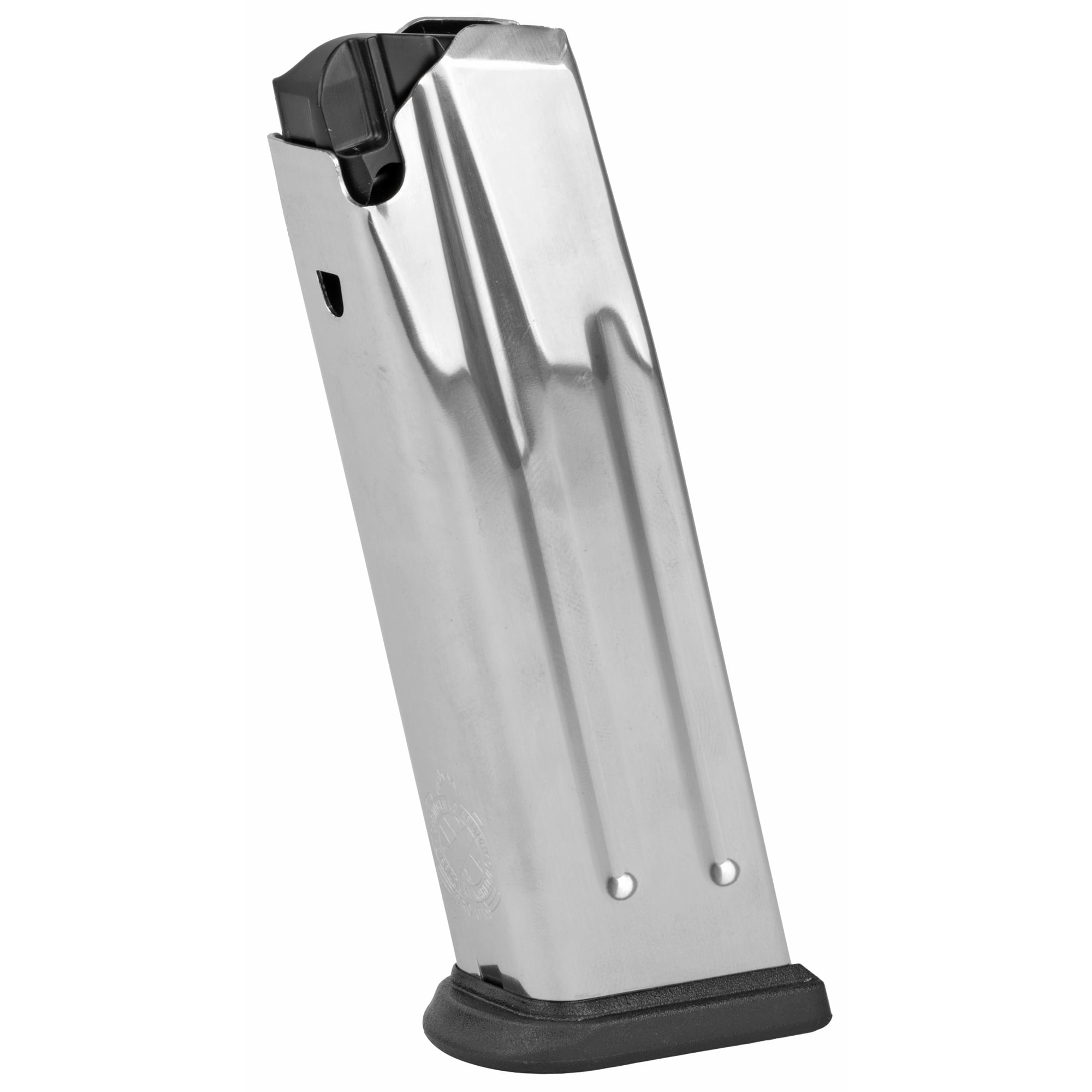 Springfield Magazine, 10mm, 15 Rounds, Fits Springfield XDM, Stainless, Silver