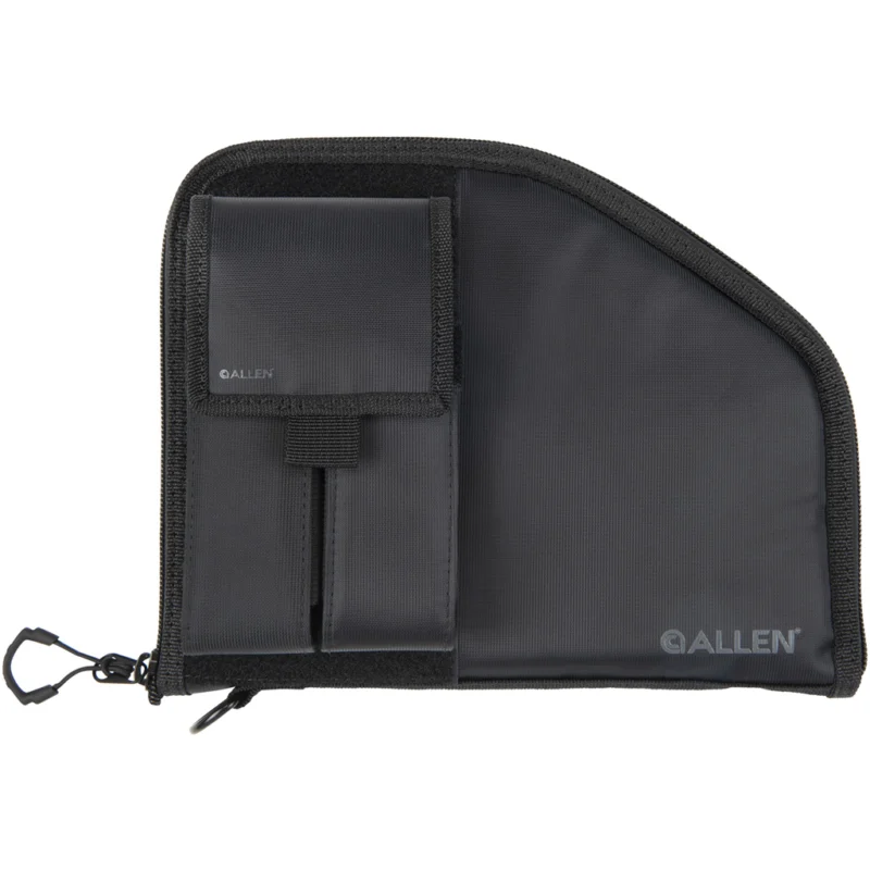 Allen Pistol Case w/Mag Pouch Black Full Size