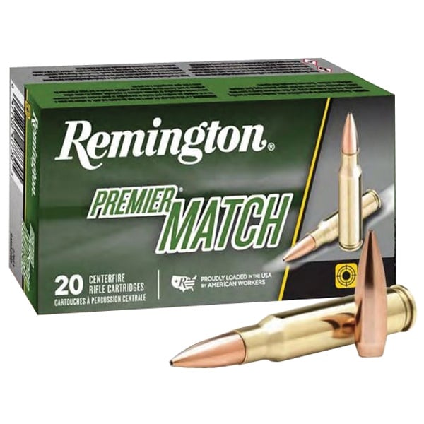 Remington Premier Match Rifle Ammunition .260 Rem 140gr OTMBT 2750 fps 20/ct - No Credit Card Fees - Low, flat rate shipping
