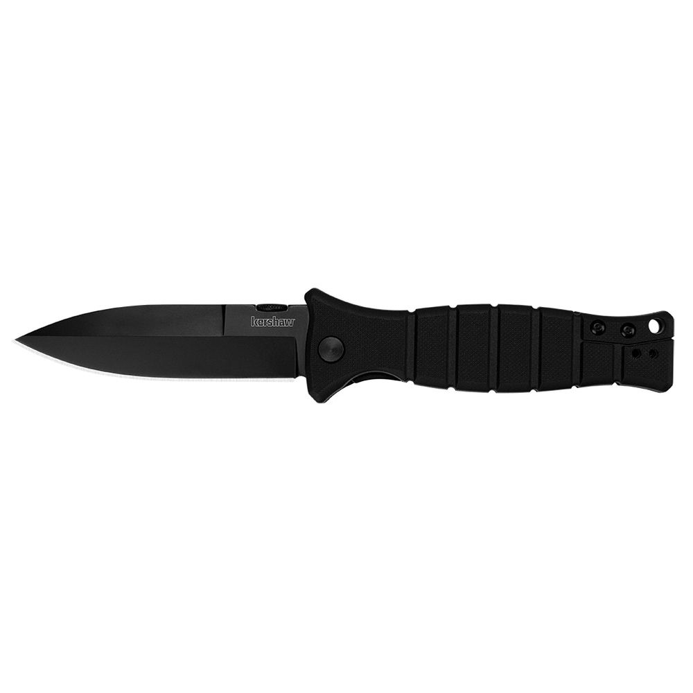 Kershaw Xcom Spear Point Folding Knife, Black