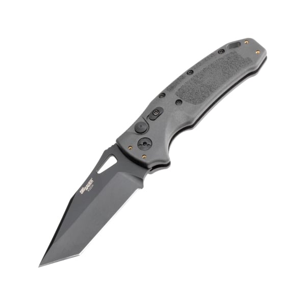 Hogue SIG K320A Tactical Auto/Folding Knife Tanto, Gray