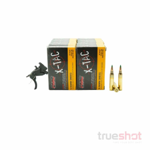 BUNDLE DEAL: Hiperfire Hipertouch Reflex Single Stage Curved AR-15 Trigger and 200 Rounds of Ammo - PMC 5.56 62 Grain