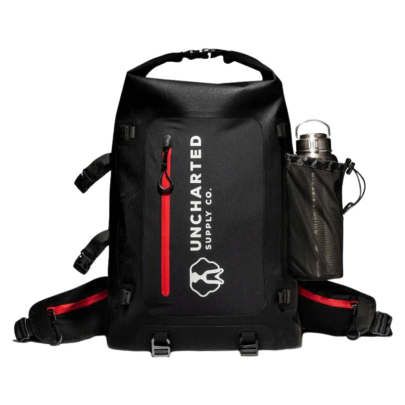 Uncharted Supply Co. Seventy 2 Pro Shell Dry Bag, Black - SU-P6S-U-BK