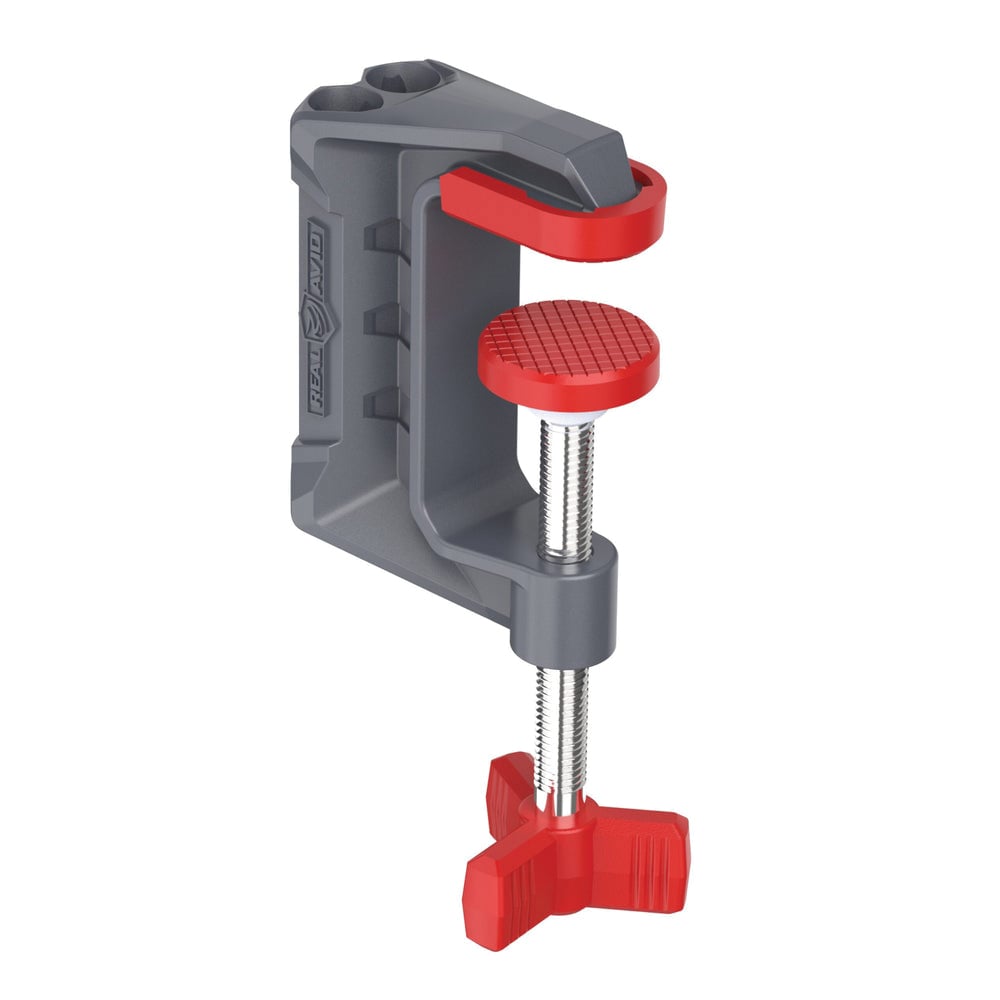 Real Avid Smart Assist 2.25" C-Mount, Gray/Red