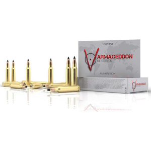 Nosler 65182 Varmageddon 6.5 Grendel 90 gr Flat Base Tipped (FBT) - 20rd Box
