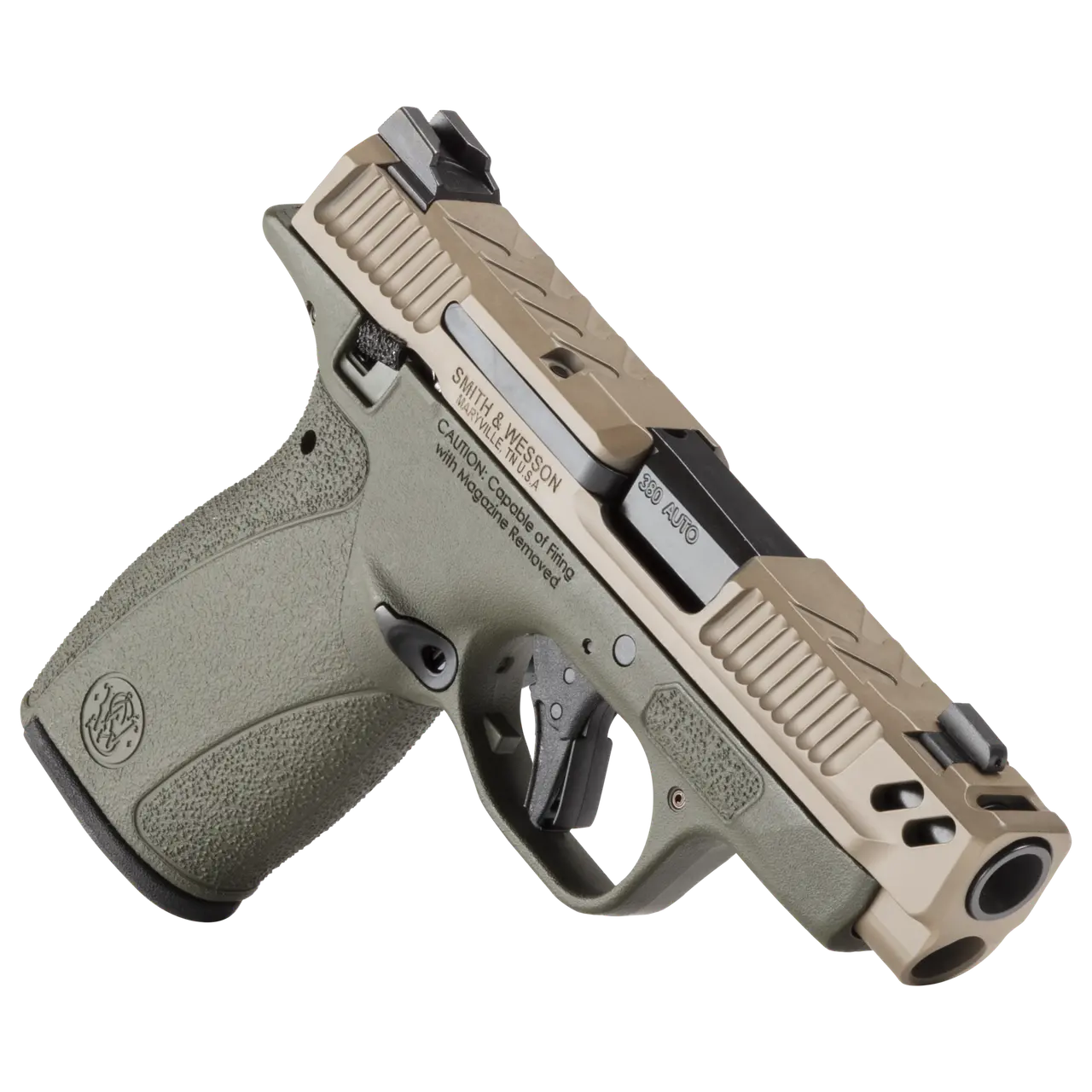 SMITH & WESSON PC BODYGUARD 2.0 .380 ACP 3.1" Barrel 12 Rounds - Olive Drab Green/Flat Dark Earth