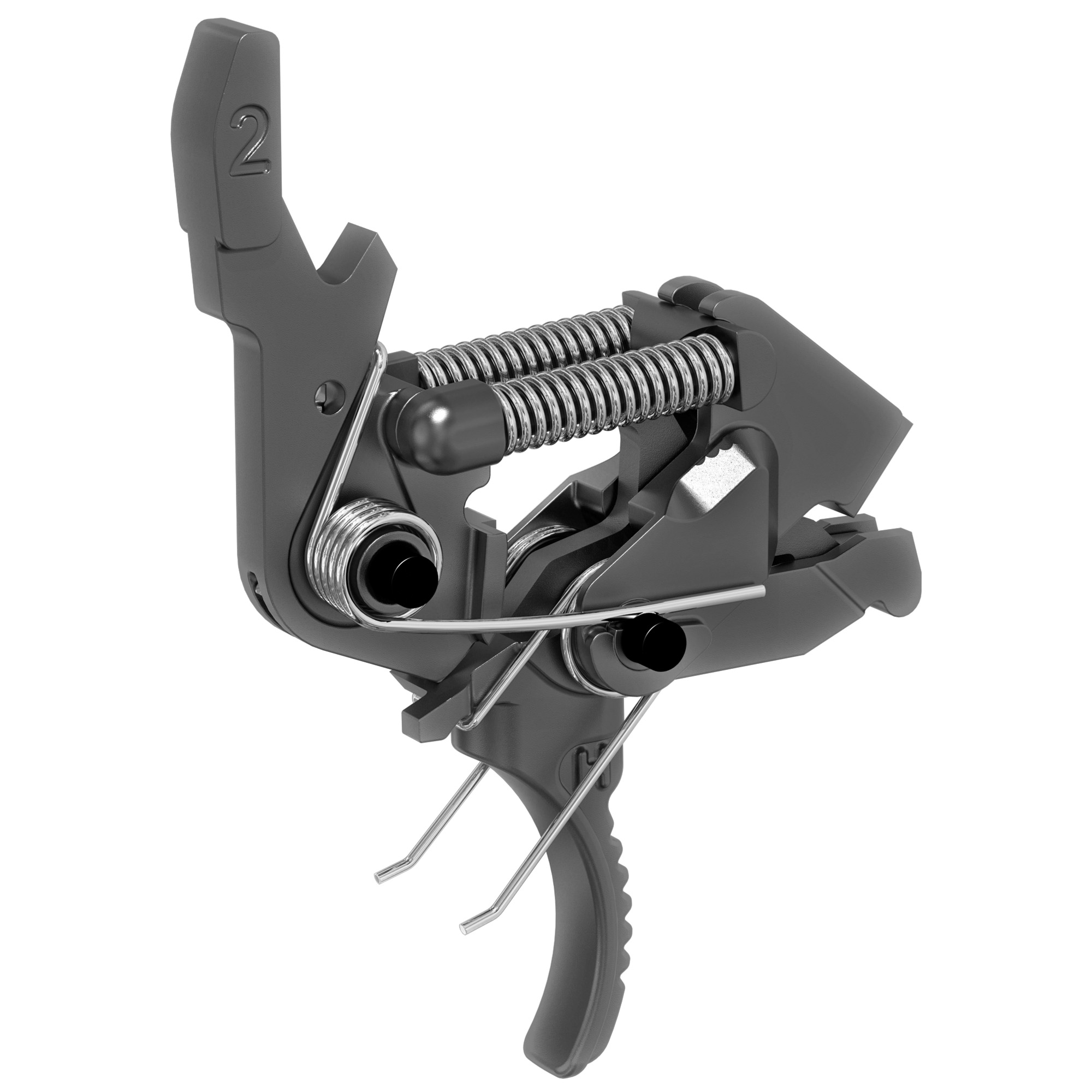 Hiperfire AR X2S Mod-2 Semi Drop-In Trigger Kit 2-Stage, Curved Trigger - X2SM2