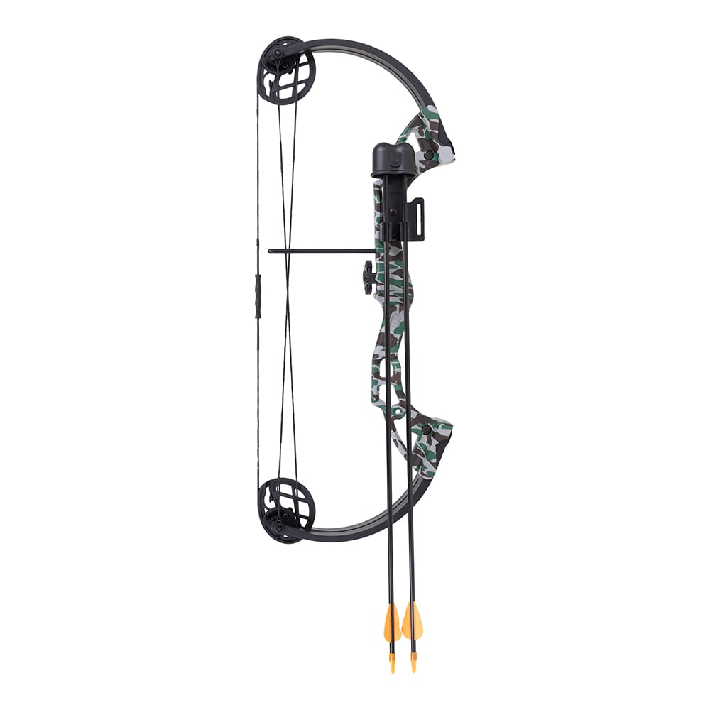 Bear Archery Warrior 29LB RH Youth Compound Bow, Warrior Camo