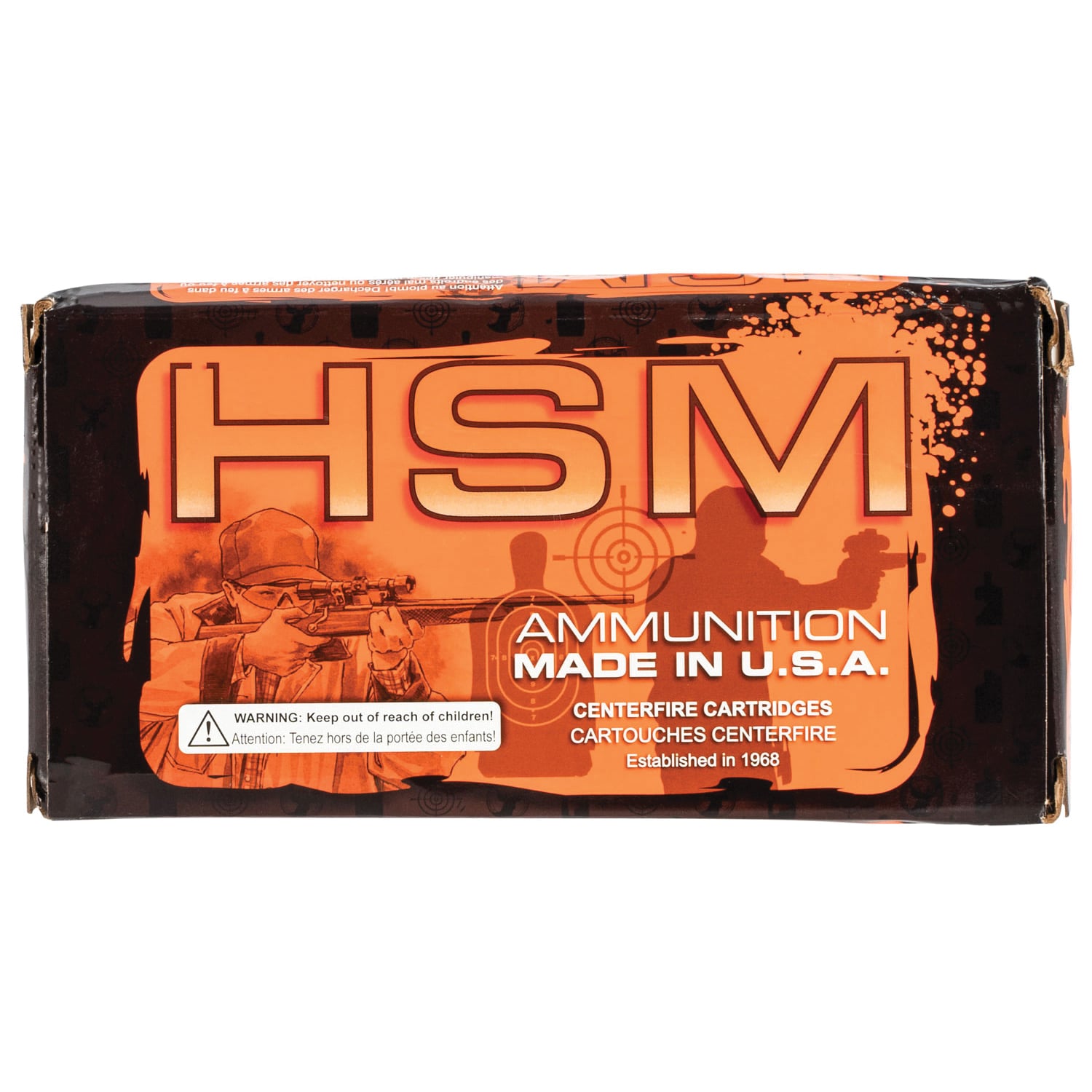 HSM 222504N Varmint 22-250 Rem 55 gr Soft Point 20 Per Box/ 25 Case - No Credit Card Fees - Low, flat rate shipping