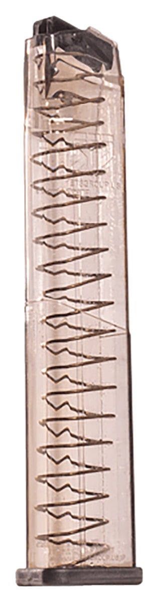 ETS 10mm 30rd Glock Magazine, Carbon Smoke - SMK-GLK-20-30