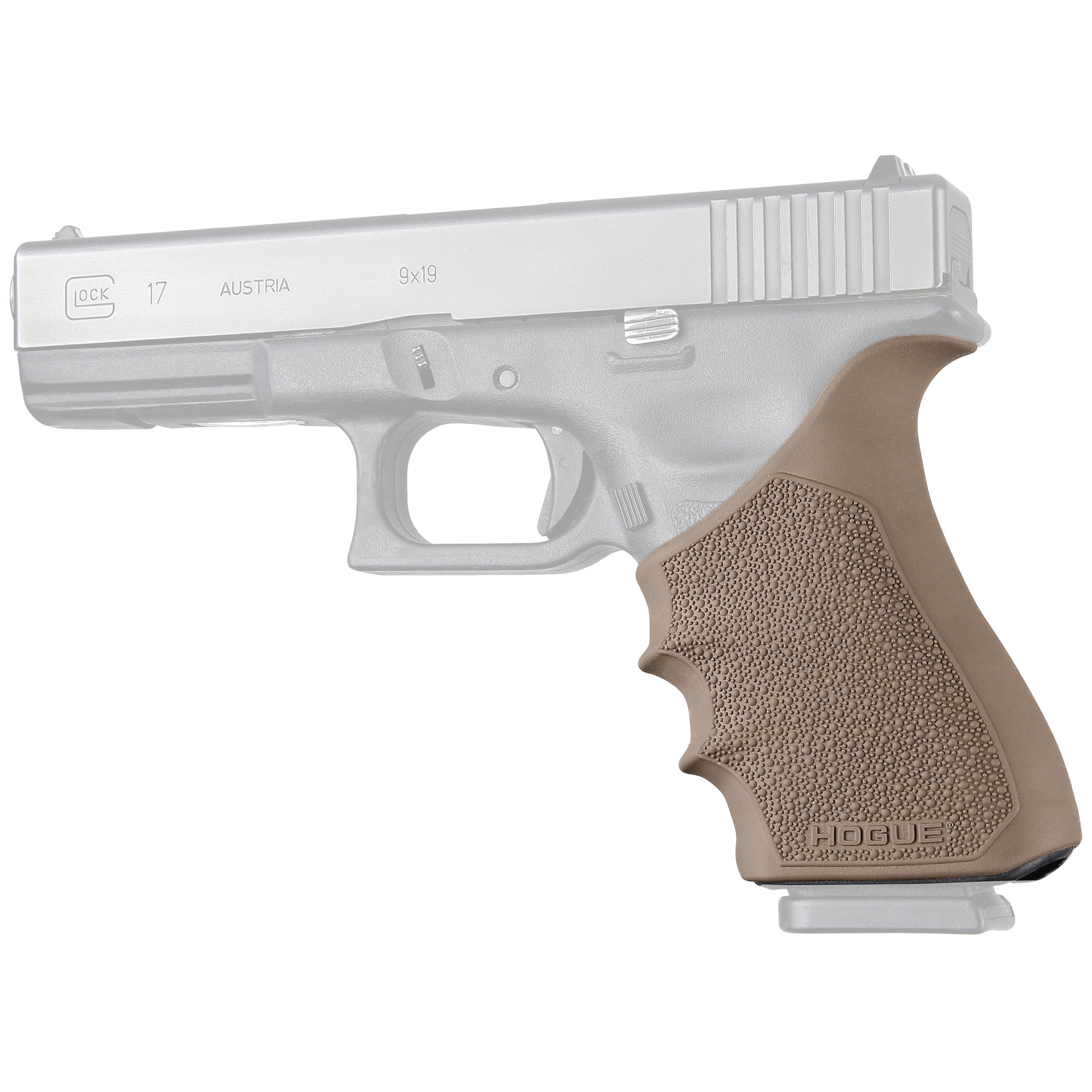 Hogue HandALL Beavertail Grip Sleeve for Glock Modles, Flat Dark Earth - 17033