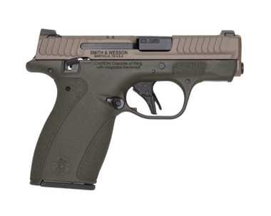Smith & Wesson Bodyguard 2.0 .380 Auto 12rd Pistol, 2.75" Barrel, W/ Manual Safety, OD Green/FDE