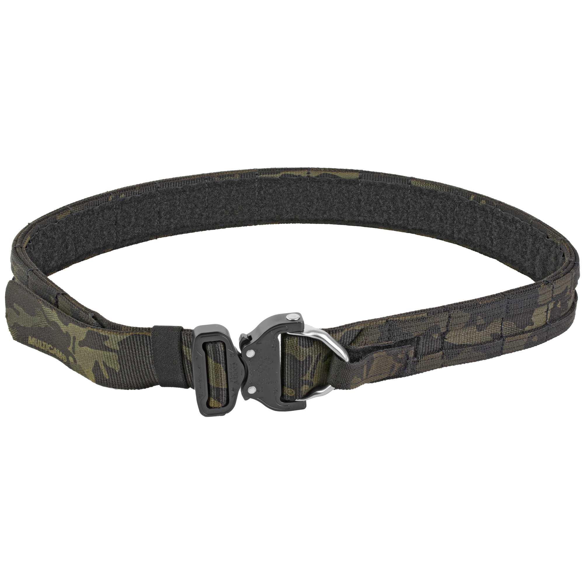 Eagle Industries Medium, MultiCam Black, Operator Gun Belt, Cobra Buckle - R-OGB-CBD-MS-M-BCCA