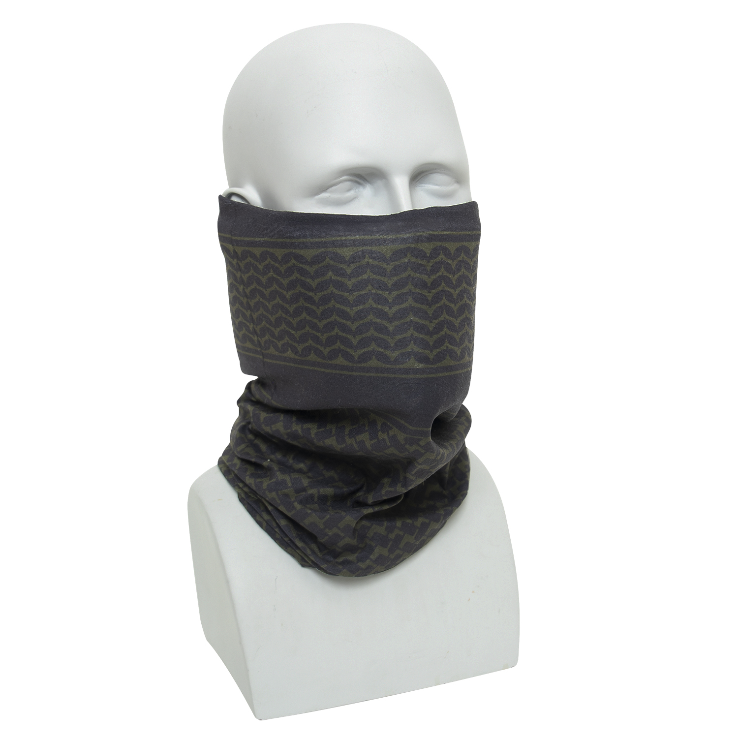 Rothco Multi-Use Tactical Wrap With Shemagh Print - Olive Drab