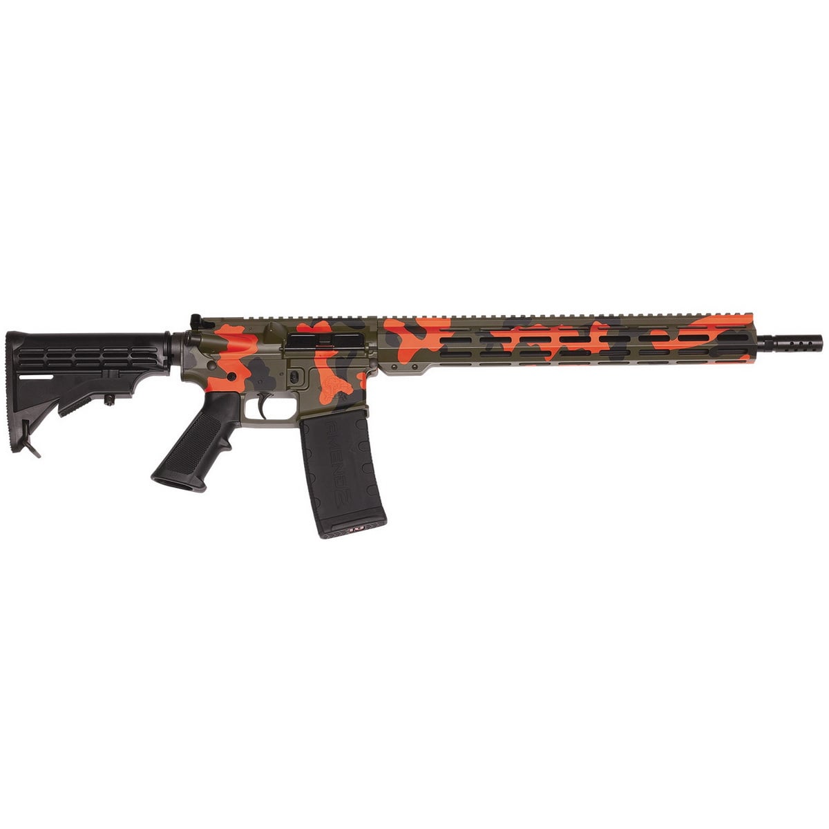 Great Lakes Firearms AR-15 Mission .223 Wylde 16" AR Rifle, Deer Camp Camo - GL15223MCMP