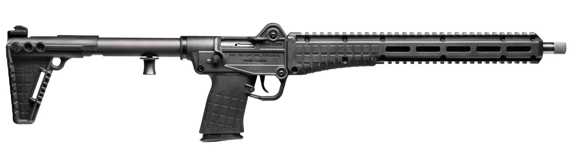 Kel-tec Rifle Sub2000 Gen 3 5.7X28 16.1" 20rd, Black - SUB2K57BLK