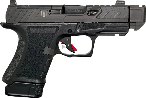 SHADOW SYSTEMS WAR POET CR920P - 9MM OPTIC CUT COMPENSATD BLK