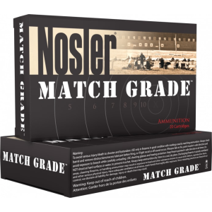Nosler 60031 Match Grade 33 Nosler 300 GR Custom Competition - 20rd Box