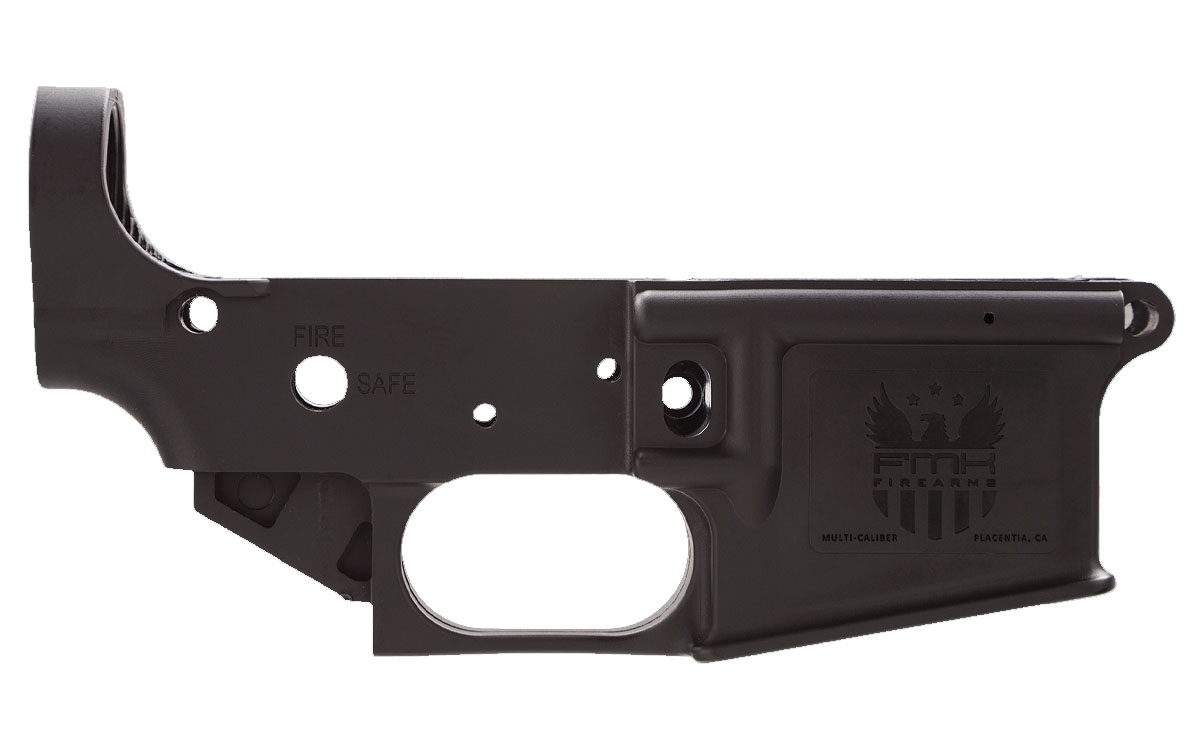 FMK Firearms Multi-Caliber Lower Receiver, Black - AR1EXTREME