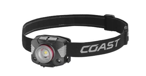 COAST FLX65R Voice Headlamp BLK - 31510