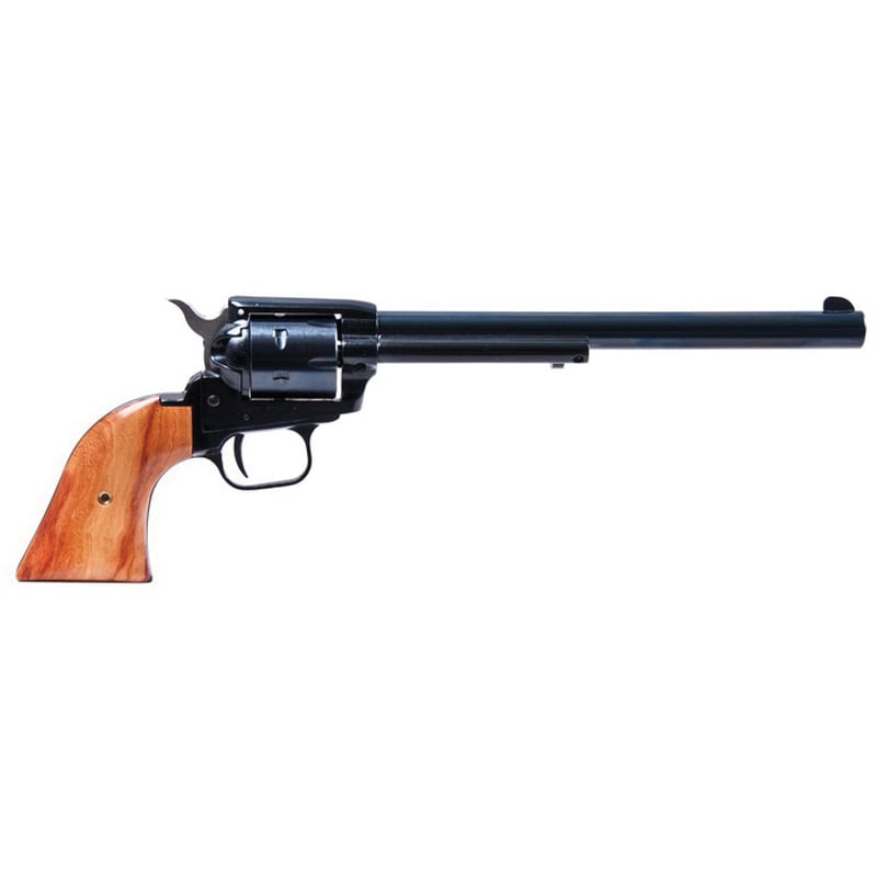 Heritage Rough Rider Revolver – Black | .22 LR / .22 WMR | 9″ Barrel | 6rd | Cocobolo Wood Grips - No Credit Card Fees - Low, flat rate shipping