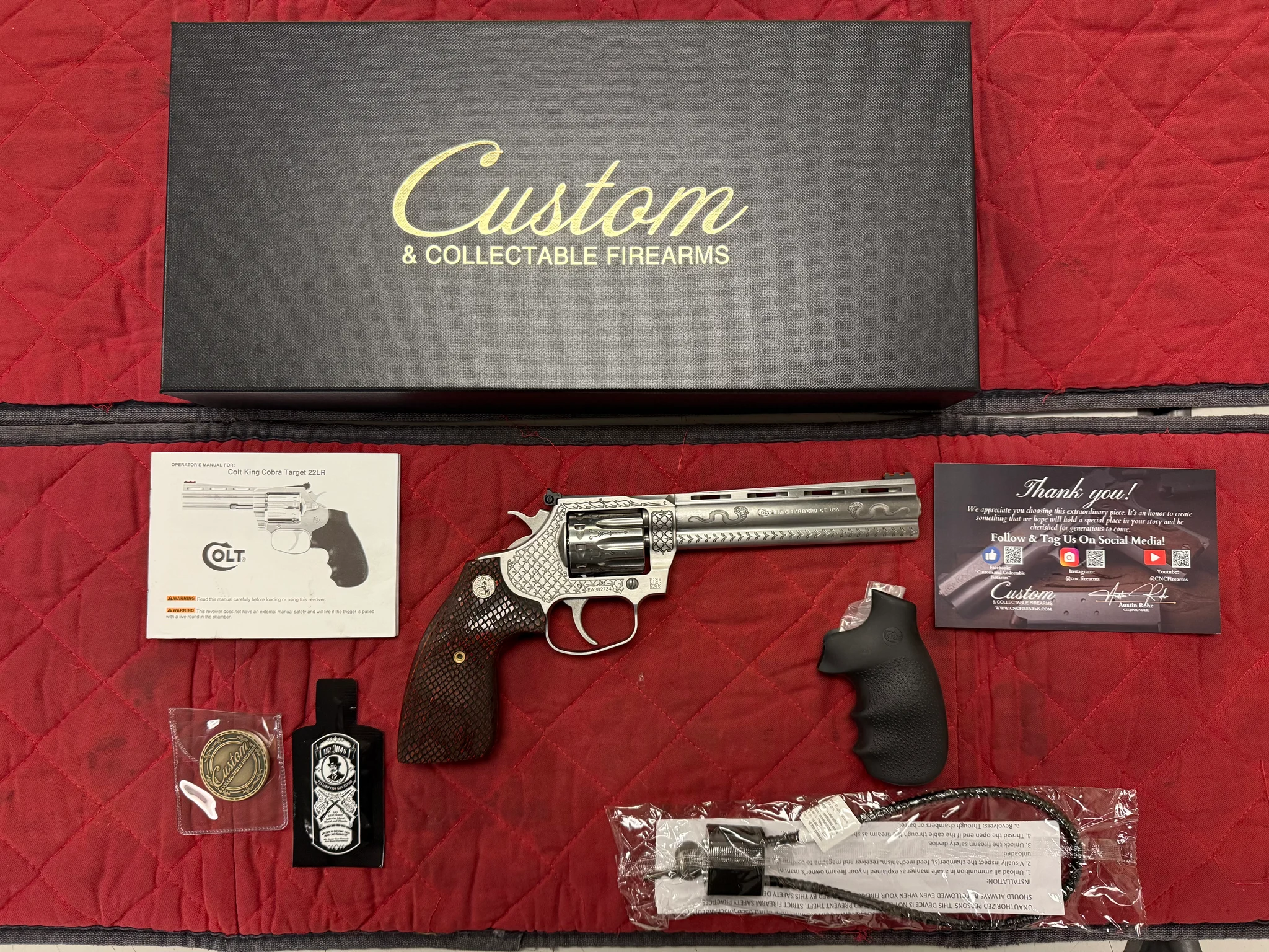 COLT KING COBRA CNC ENGRAVED (Used)