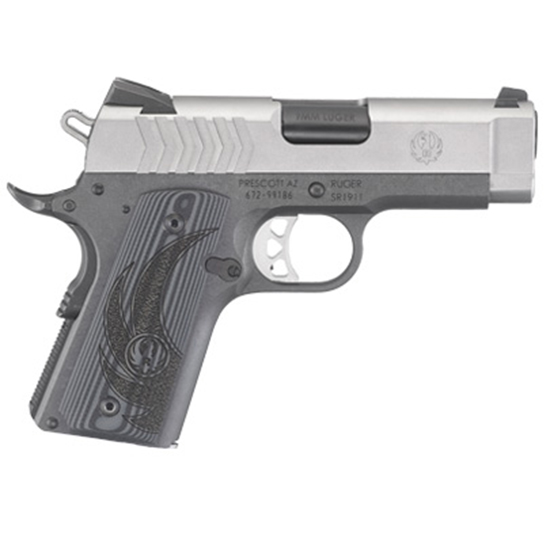 Ruger SR1911 9mm Officer Style Pistol with G10 Grips