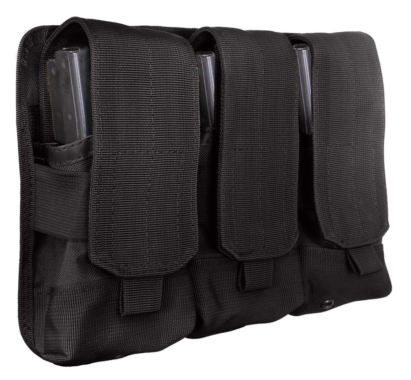 Rothco Universal Triple Mag Rifle Pouch - Black