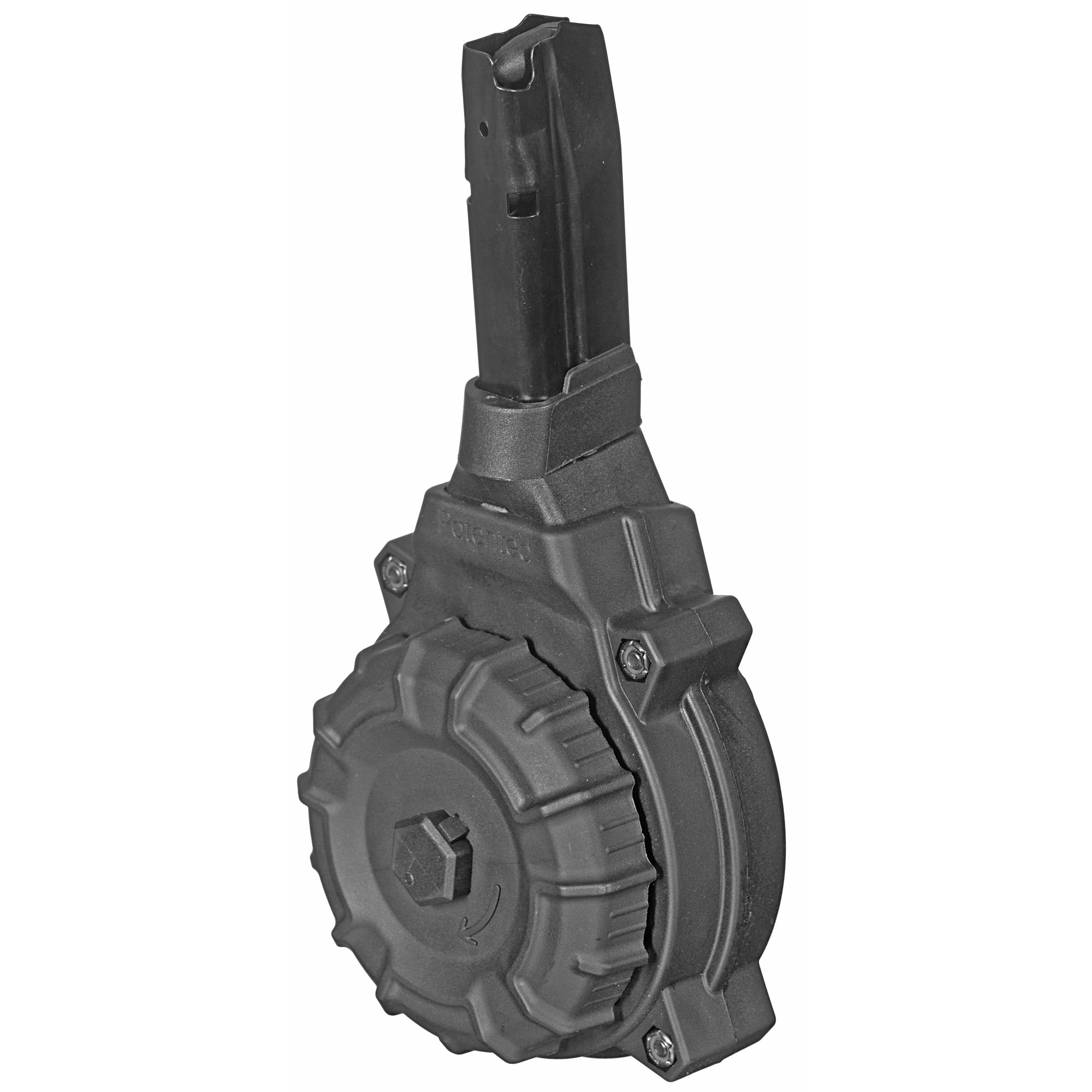 ProMag Drum Magazine, 9mm, 50 Rounds, Fits Sig P365, Polymer, Black