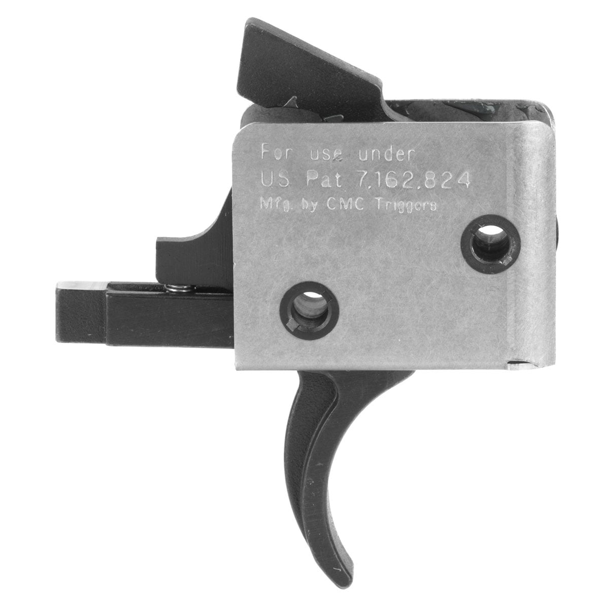 CMC Match Curved Single Stage AR-15 Trigger, Black - 91505
