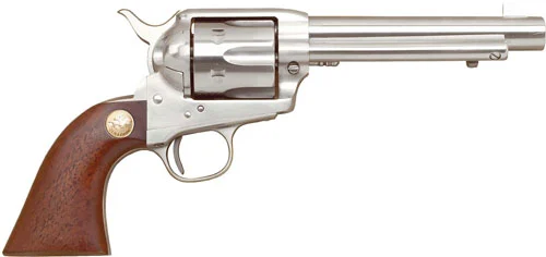CIMARRON P-MODEL 38SPL/357MAG – PW 5.5″ FS STAINLESS WALNUT