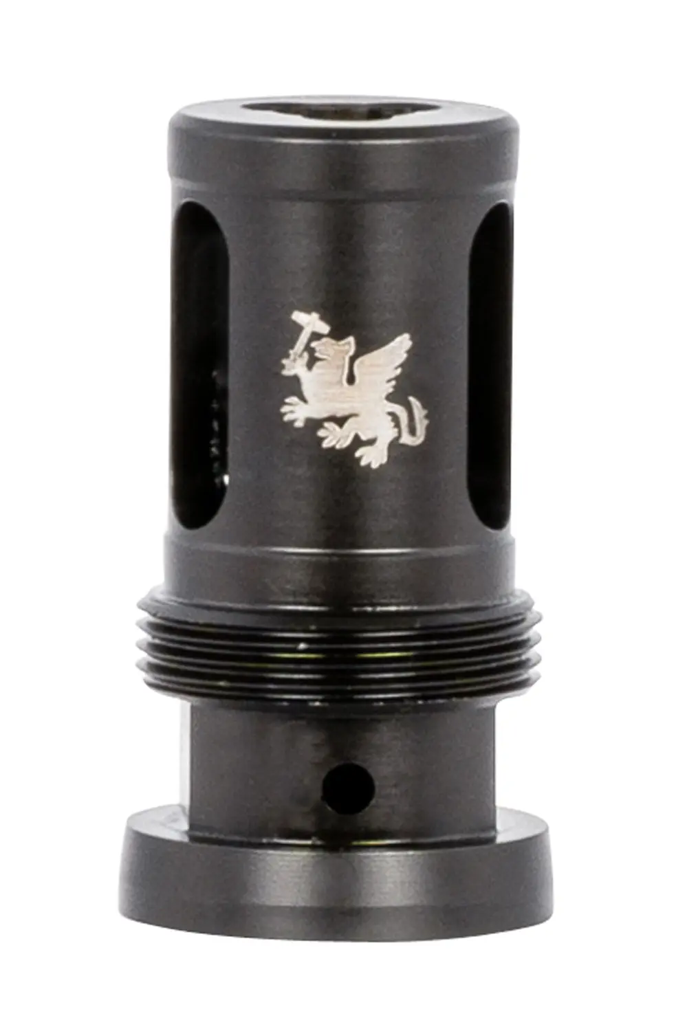 Griffin Armament TMHC305824 Taper Mount Hammer Comp Black 17-4 Stainless Steel with 5/8"-24 tpi Threads, 1.94" OAL 1.08" Diameter for 30 Cal