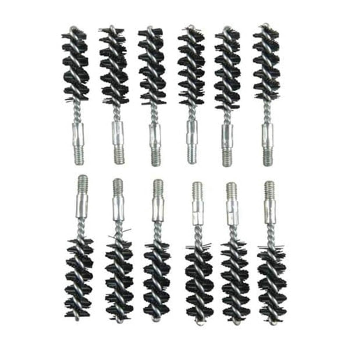 Brownells .35 Cal #8-32 Male Standard Line Bore Brush, Pack of 12