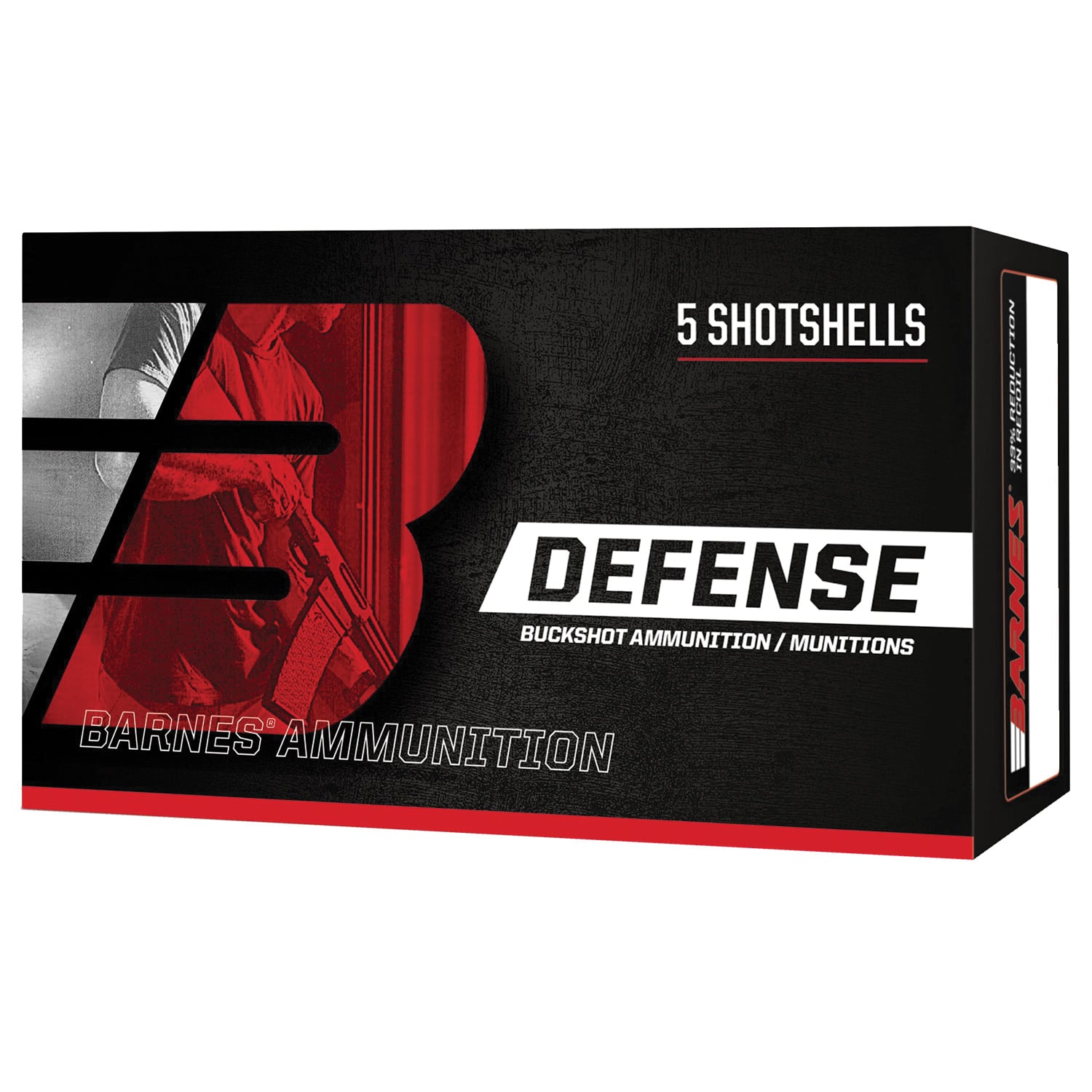 Barnes Bullets Defense 12 Gauge 2.75" 4 Buck 21 Pellets - 5rds - 32012