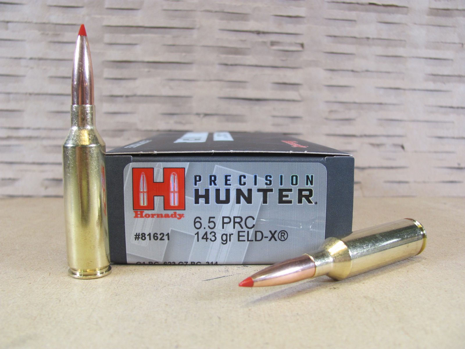200 Round Case – 6.5 PRC 143 Grain ELD-X Hornady Precision Hunter Ammo – 81621
