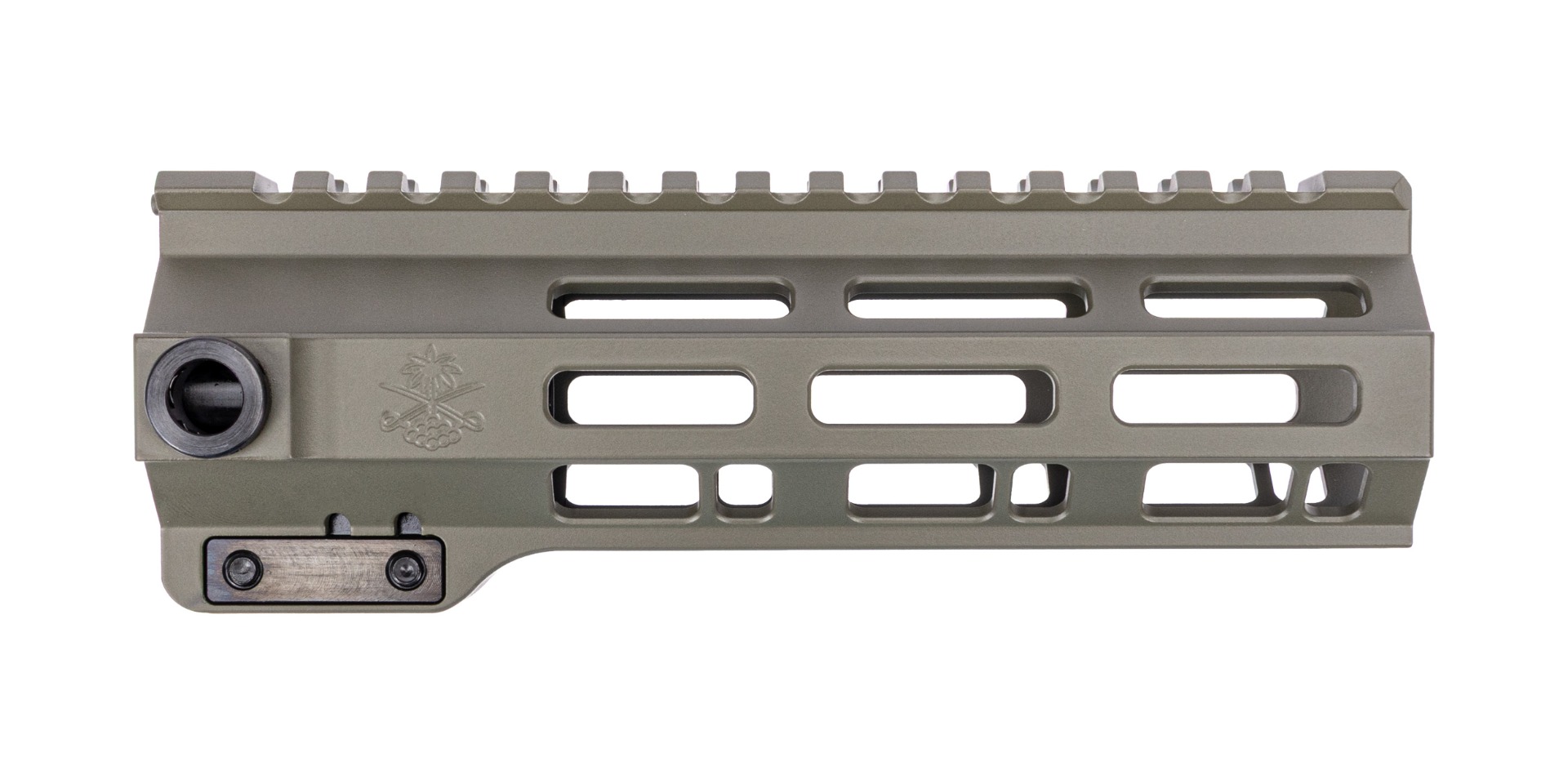 Sabre-15 6.75" QDSM V2 Rail, Moss Green