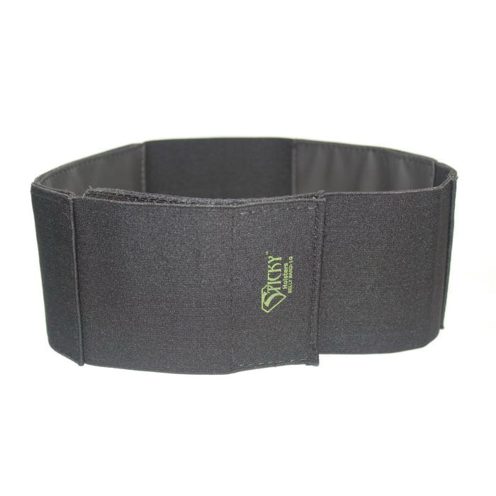 Sticky Holsters Large Concealment Belly Band Sticky Holster, Black - BBLG