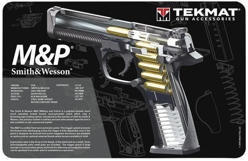 TekMat TEKR17SWMPCA S M Cutaway Cleaning Mat Black/White Rubber 11" x 17"