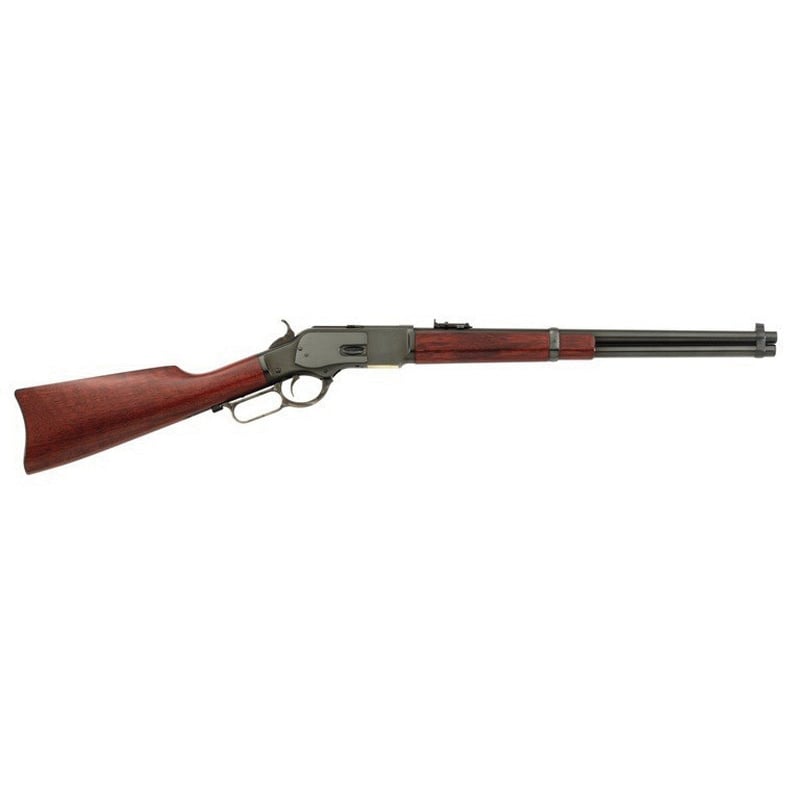 Taylors & Company 550282 1873 Carbine 357 Mag Caliber with 10+1 Capacity, 19″ Blued Barrel, Color Case Hardened Metal Finish & Walnut Stock Right Hand (Full Size) - No Credit Card Fees - Low, flat rate shipping