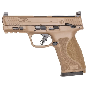 Smith & Wesson M&P 10MM M2.0 FDE With Thumb Safety, 4 Barrel, 15 Rounds, Pistol