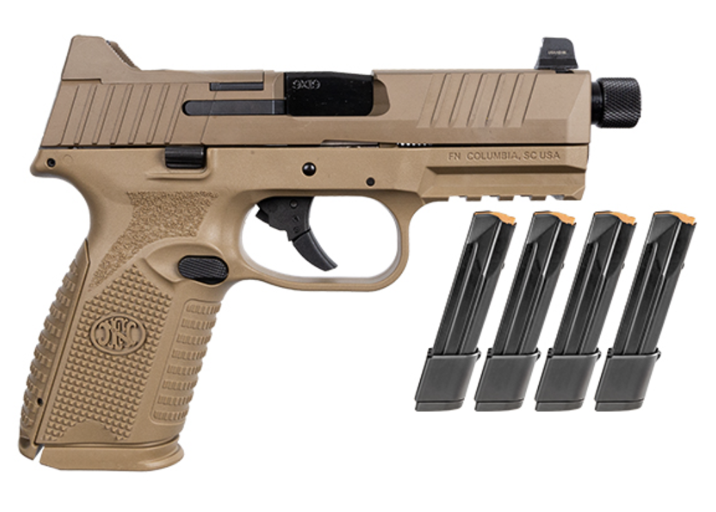 FN 509 M Tactical Bundle FDE 9mm 4.5" Pistol