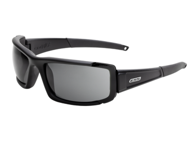 ESS EyePro CDI Max Black Sunglasses, Clear & Smoke Gray Lenses, Black