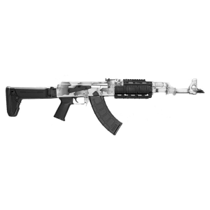 Zastava ZPAP M70 AK-47 Rifle 7.62x39 - 16.25" - White Camo