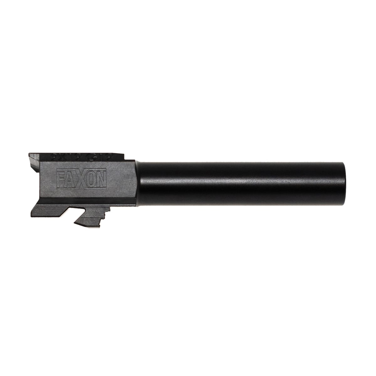 Faxon Firearms Duty Drop-In Barrel 9mm 4.02" Fits Glock Gen 2-5 G19, Black