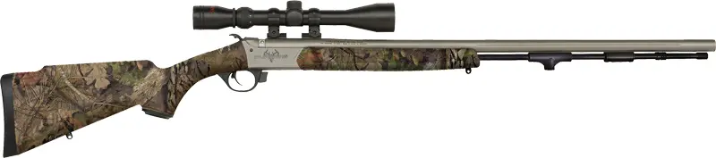 TRADITIONS PURSUIT XT 50 CAL - 3-9X40 S/S CERAKOTE/BU COUNTR